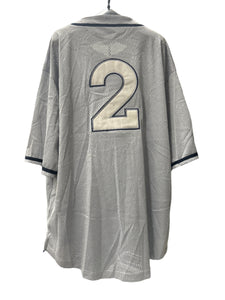 Jeter New York Team #2 Gray MLB Baseball Jersey 3XL DELF