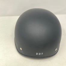 Load image into Gallery viewer, Harley Davidson Helmet Flat Black Half Face Size Small
