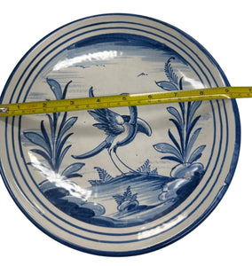 Guertes Talavera Signed Plate Ceramic