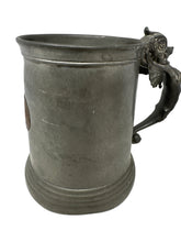 Load image into Gallery viewer, 1926 Pewter Antique Dragon Beer Stein
