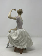 Load image into Gallery viewer, Lladro Weary Ballerina Girl Sitting on Stool - Retired
