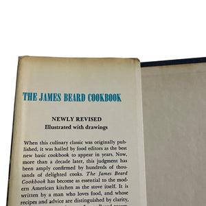 The James Beard Cookbook 1st Edition 1970 Hardcover Book Club w/Dust Jacket