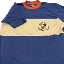 Load image into Gallery viewer, Vintage Porsche Racing Team Jockey T Shirt 70s 80s Medium Rare
