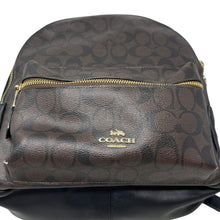 Load image into Gallery viewer, Coach Signature Canvas Leather Mini Backpack
