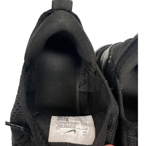 Nike Air 270 Triple Black Max Tennis Sneakers Women 8 1/2