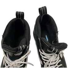 Load image into Gallery viewer, Vans Sk8-Hi High Top Black Glitter Suede Boots Size 6 / 7.5
