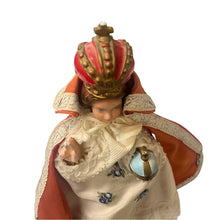 Load image into Gallery viewer, Infant of Prague Statue 12” Made in Italy Religious Figure Vintage
