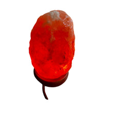 Load image into Gallery viewer, Earthbound Himalayan Salt Lamp 5” USB LED Color Changing #17073
