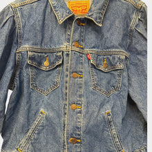 Load image into Gallery viewer, Levis Trucker Jean Jacket XL Vintage Distressed Denim
