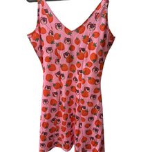 Load image into Gallery viewer, Pixar + Cakeworthy Toy Story 3 Disney Lotso Strawberries Dress Med NWT
