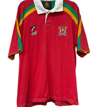 Load image into Gallery viewer, Vintage Portugal Rugby Jersey 2007 Lucy XL Red Cotton Embroidered Crest
