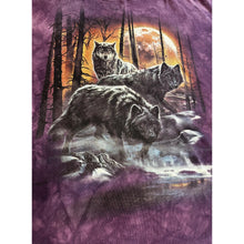 Load image into Gallery viewer, The Mountain Wolf Moon Purple Tie Dye T Shirt 3XL Made USA
