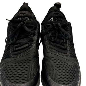 Nike Air 270 Triple Black Max Tennis Sneakers Women 8 1/2