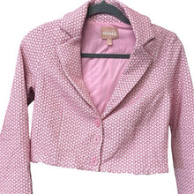 Load image into Gallery viewer, Show Me Your Mumu Waldorf Jacket Pink Daisy Jacquard Blazer Medium USA
