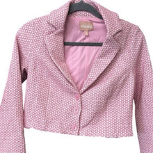 Load image into Gallery viewer, Show Me Your Mumu Waldorf Jacket Pink Daisy Jacquard Blazer Medium USA
