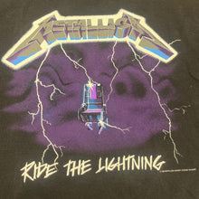 Load image into Gallery viewer, Vintage 1994 Metallica Ride The Lightning Band Tee XL Giant Tennessee River
