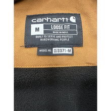 Load image into Gallery viewer, Carhartt Lined Jacket Coat Size M Loose Fit Hooded Model OJ3371-M
