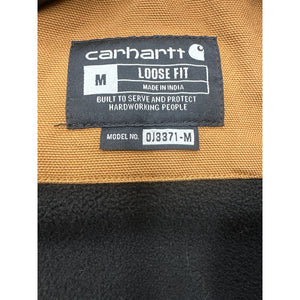 Carhartt Lined Jacket Coat Size M Loose Fit Hooded Model OJ3371-M