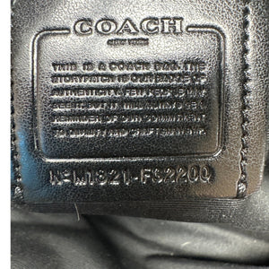 Coach Signature Canvas Leather Mini Backpack