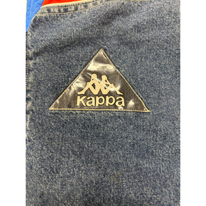 Vintage 90's Kappa Tracksuit Red & Blue Denim Two-Piece