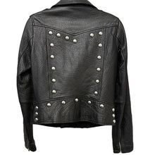 Load image into Gallery viewer, Belle Vere Leather Jacket Size XS
