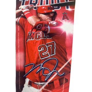 Mike Trout Anaheim Angels Banner 29"