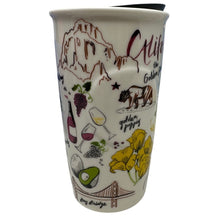 Load image into Gallery viewer, NEW Starbucks 2016 California Double Walled Ceramic Travel Traveler Coffee Mug

