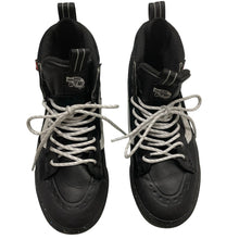 Load image into Gallery viewer, Vans Sk8-Hi High Top Black Glitter Suede Boots Size 6 / 7.5
