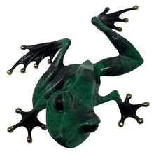 Load image into Gallery viewer, Bronze Frogman Tim Cotterill Frog Sculpture Hand-Painted Signed 301/1000
