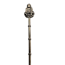 Load image into Gallery viewer, Godinger Silver Plated Cocktail Forks Set of 6 Asian Motif Appetizer Picks
