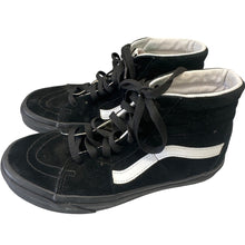 Load image into Gallery viewer, Vans Sk8-Hi Black Suede High Top Sneakers Women 7.5 Youth 6 Unisex Skate
