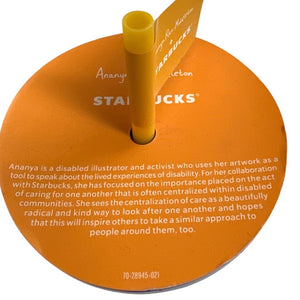 Starbucks × Ananya Rao-Middleton 24 oz Holographic Care in Community New