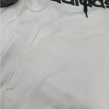 Load image into Gallery viewer, Adidas Climawarm Pullover Hoodie Large Comfy White &amp; Grey
