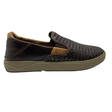 Load image into Gallery viewer, Lae&#39;ahi Lauhala Woven Leather Shoes Olukai Moccasin 10.5
