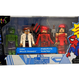 Marvel Minimates Hulk Daredevil Elektra Box Set #87540 NIB