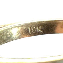 Load image into Gallery viewer, 18K White Gold Opal &amp; Diamond Ring 3.23g Size 6.25
