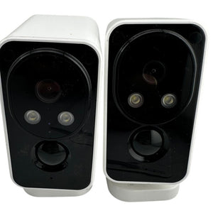 DE520 2-Pack 2K Wireless WiFi Security Cameras Rechargeable CloudEdge Open Box