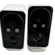 Load image into Gallery viewer, DE520 2-Pack 2K Wireless WiFi Security Cameras Rechargeable CloudEdge Open Box
