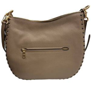 Coach Purse Handbag Sutton Hobo Scallop Rivets Style 76436
