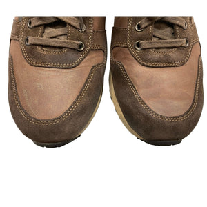 Mobil’s Mephisto Leather Sneakers Coffee/Nature Brown 8