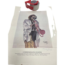 Load image into Gallery viewer, 1991 Miles Davis LaCurtis Dooley Signed Commemorative Jazz Poster 15x21 Vintage
