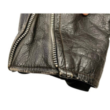 Load image into Gallery viewer, First Genuine Black Leather Jacket Harley Davidson Size 44
