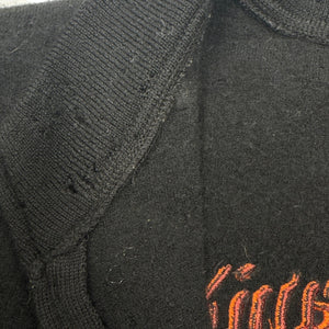 Harley Davidson Cycle Queen Black Wool Sweater BIker Medium