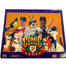 Load image into Gallery viewer, 1991 Upper Deck Comic 2 Albums (Full Sets) Looney Tunes MLB Warner Bros

