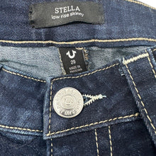 Load image into Gallery viewer, True Religion Stella Low Rise Skinny Jeans 29 Like New
