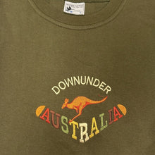 Load image into Gallery viewer, Vintage Australia Kangaroo Down Under Embroidered T-Shirt Large Goose&#39;s
