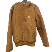 Load image into Gallery viewer, Carhartt Lined Jacket Coat Size M Loose Fit Hooded Model OJ3371-M
