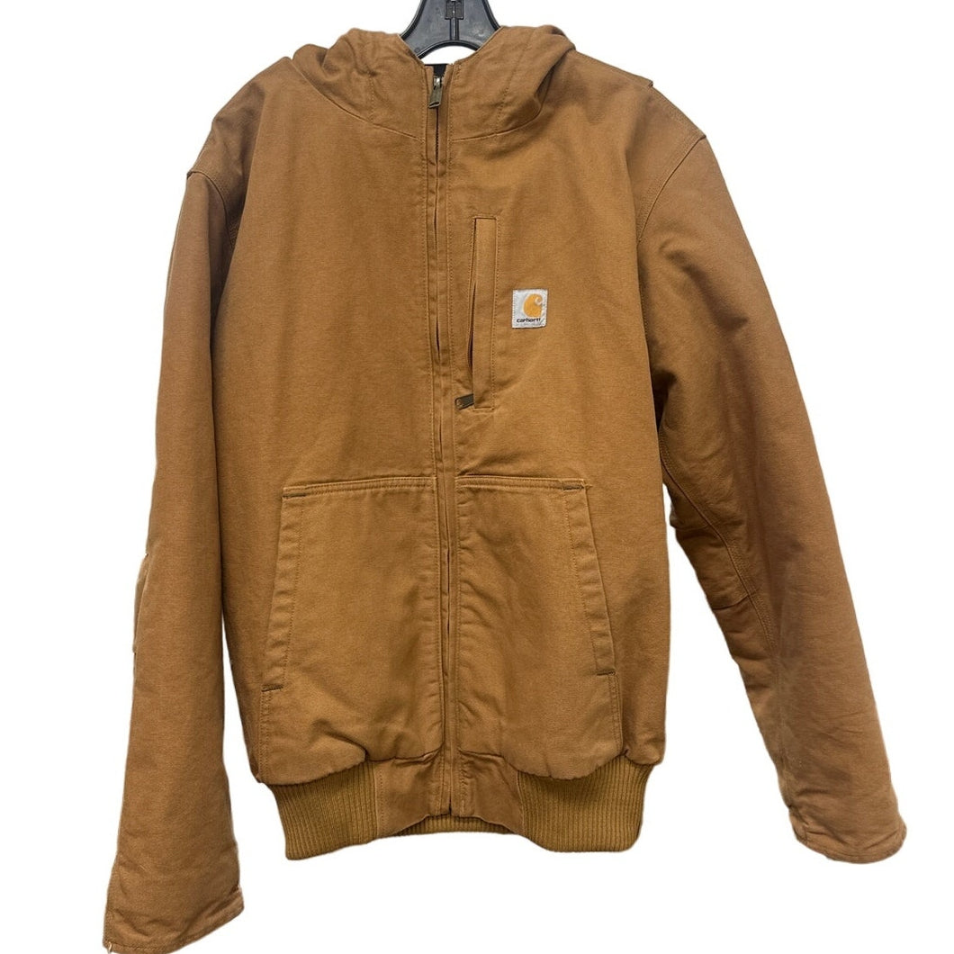 Carhartt Lined Jacket Coat Size M Loose Fit Hooded Model OJ3371-M