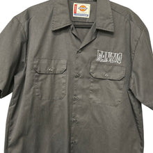 Load image into Gallery viewer, Vintage Danzig Embroidered Dickies Work Shirt Large Misfits/Samhain/Metal
