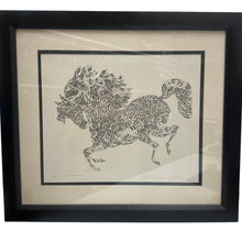 Load image into Gallery viewer, Guillaume Azoulay &quot;L&#39;ARLECCHINO&quot; Etching on paper Numbered 19/30 Signed
